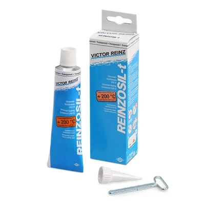 Imagem de REINZ 70 31453 00 Material de vedação Tubo Silicone não contém solventes, elástico permanente, que endurece transparente REINZOSIL t