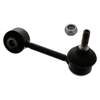 Imagem de FEBI BILSTEIN 30736 barra / escora, estabilizadora Eixo traseiro esquerdo 105 M10 x 1,5 ProKit com porca autoblocante Aço preto