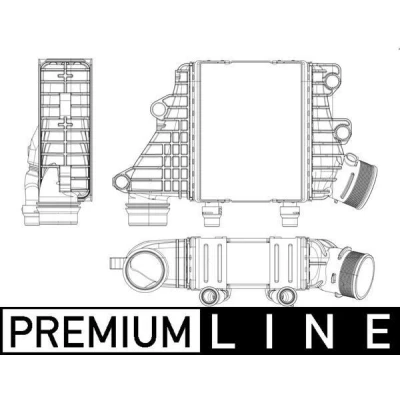 Imagem de HELLA 8ML 376 795 141 Intercooler