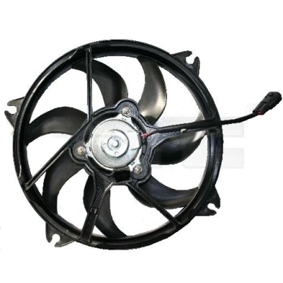 Imagem de TYC 805 0010 ventilador de radiador 385 130/240 sem estrutura do (caixilho) CITROËN: Berlingo II, C4 Coupe, II Van