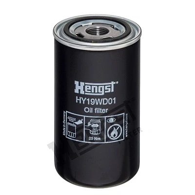Imagem de HENGST FILTER HY19WD01 Filtro, sistema hidráulico 94mm