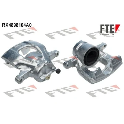 Imagem de FTE 9291281 Pinça de travão cinzento Ferro fundido Eixo dianteiro, lado direito sem suporte TOYOTA: Aygo, CITROËN: C1 I