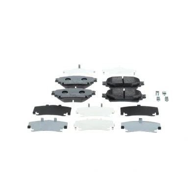 Imagem de BOSCH 0 986 460 043 Jogo de pastilhas para travão disco Baixo teor metálico