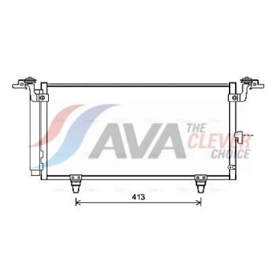 Imagem de Condensador, ar condicionado AVA QUALITY COOLING SU5084D