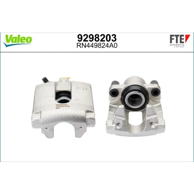 Imagem de FTE 9298203 Pinça de travão cinzento Ferro fundido Eixo traseiro direito sem suporte