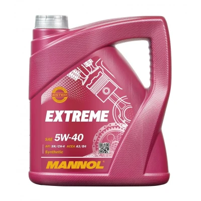 Imagem de Mannol Extreme 5W 40 4l Óleo do motor MN7915 4 CITROËN: C1 I, Saxo Hatchback, Xsara Picasso, OPEL: Meriva A, Vivaro A Van, Astra H Hatchback