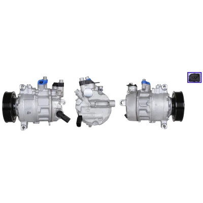 Imagem de LUCAS ACP01264 Compressor PAG 46 YF R1234yf com juntas AUDI: A5 B8 Sportback, A4 B9 Avant, Q5