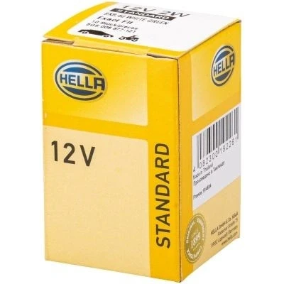 Imagem de HELLA 8GS 006 677 121 Lâmpada, quadro dos instrumentos 12 2 Lâmpada de casquilho BX8.4d Halogéneo