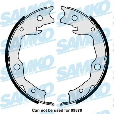 Imagem de LPR 01034 Maxilas de Travão Mão NISSAN: Qashqai / Qashqai+2 I