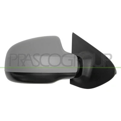 Imagem de Espelho retrovisor Prasco DA3247013 à direita com subcapa ajuste: por cabo de aço, convexo, sem cor DACIA: SANDERO 2