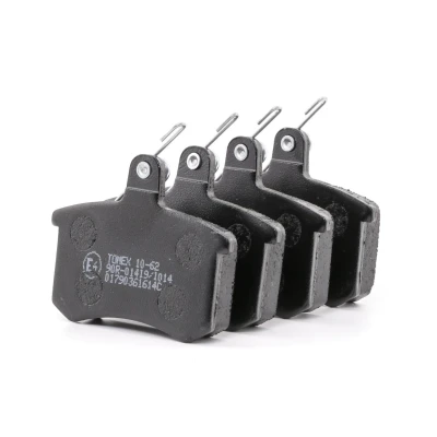Imagem de TOMEX brakes TX 10 62 Jogo de pastilhas para travão disco Eixo traseiro AUDI: A4 B5 Avant, Sedan, 80 B4 ALFA ROMEO: 164