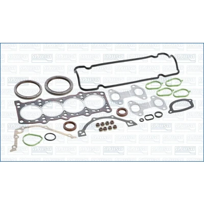 Imagem de AJUSA 50203200 Jogo completo de juntas, motor Com junta da cabeça do motor, retentores haste válvulas FIBERMAX FIAT: Punto II Hatchback