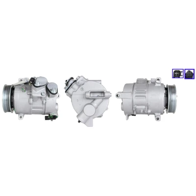 Imagem de LUCAS ACP01239 Compressor PAG 46 YF R134a, R1234yf com juntas FORD: Transit Mk7 Van