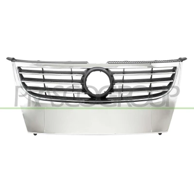 Imagem de PRASCO VG7172011 Grelha de Radiador cromado preto VOLKSWAGEN: Touran I