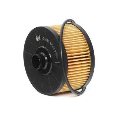 Imagem de FEBI BILSTEIN 100487 Filtro de óleo com retentor Cartucho filtrante RENAULT: Clio 4, MEGANE 3 Grandtour, 3, NISSAN: MICRA 5, Qashqai 2, Juke