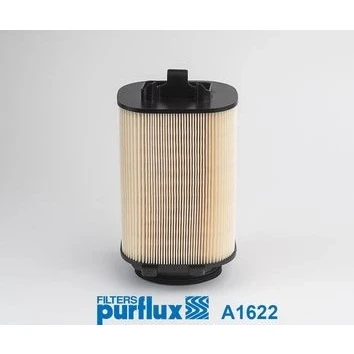 Imagem de PURFLUX A1622 Filtro de ar 255 135 Cartucho filtrante MERCEDES BENZ: Classe C T modell, Sedan, Coupe
