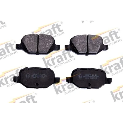 Imagem de KRAFT 6013040 Jogo de pastilhas para travão disco não preparado indicador aviso desgaste, excl. contacto desgaste