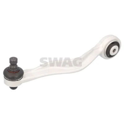Imagem de SWAG 32 93 1331 Braço de suspensão com chumaceira Eixo dianteiro, lado direito, em cima, traseira transversal Alumínio AUDI: A4 B6 Avant