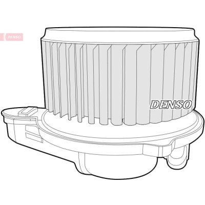 Imagem de DENSO DEA02006 Ventilador do Habitáculo para veículo com volante à esquerda AUDI: A6 C5 Sedan