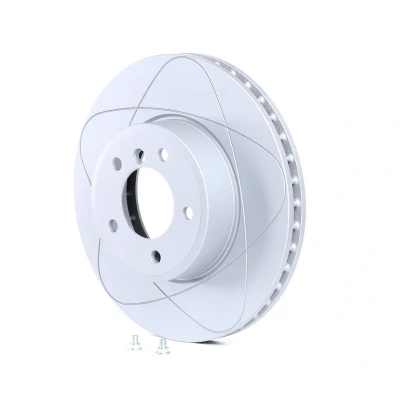 Imagem de ATE PowerDisc 24.0330 0173.1 Disco de travão 324,0 30,0 5 120,0 ventilado revestido alto carbono com parafusos BMW: Sedan, Touring, 6 Coupe