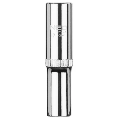 Imagem de NEO TOOLS 08 240 Chave de caixa 1/4 3124 7 mm aço cromo vanádio SuperLock
