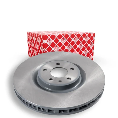 Imagem de FEBI BILSTEIN 171598 Disco de travão Eixo dianteiro, lado direito 360 36 5 112 fendido/interior ventilado revestido PORSCHE: Macan
