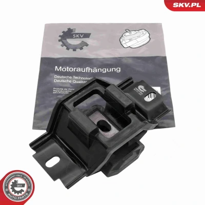 Imagem de ESEN SKV 75SKV062 Suporte, motor à esquerda, em cima Rolamento de Borracha e metal Alumínio, 202mm 88mm FORD: FIESTA 5, Fusion Carrinha