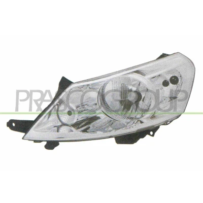 Imagem de PRASCO FT9234803 Farol Principal à direita H4 com motor de regulação do alcance dos faróis PEUGEOT: Expert II Van