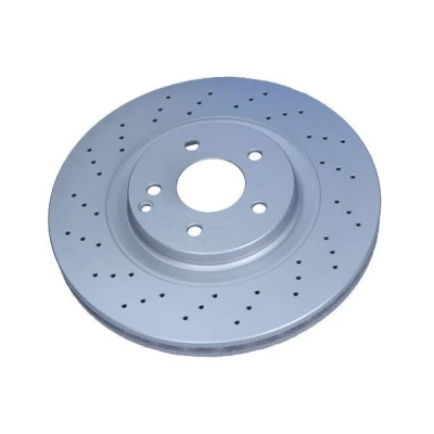 Imagem de QUARO QD6145 Disco de travão 330 28 5 112 perfurado/ventilado pintado alto carbono sem cubo roda, pernos fixação da roda