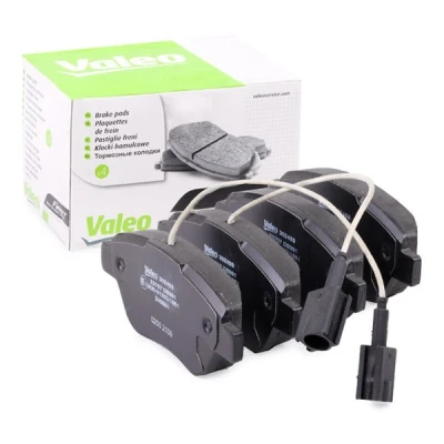 Imagem de VALEO 302459 Jogo de pastilhas para travão disco Eixo dianteiro incl. contacto aviso desgaste com chapa anti ruído FIAT: 500 Hatchback