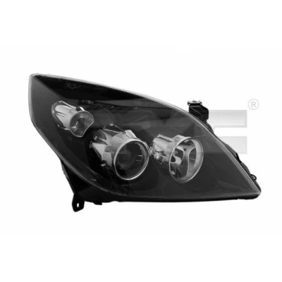Imagem de TYC 20 1109 05 2 Farol Principal à direita H7, H1 com motor elétrico OPEL: Vectra C Caravan, CC, Sedan