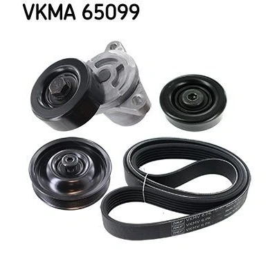 Imagem de SKF VKMA 65099 Jogo de correias trapezoidais estriadas