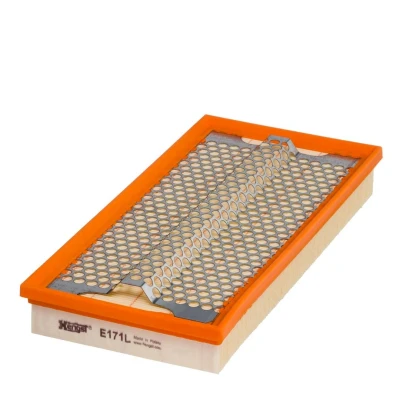 Imagem de HENGST FILTER E171L Filtro de ar 44 157 333 Cartucho filtrante MERCEDES BENZ: Classe E Sedan, W124 S Sedan