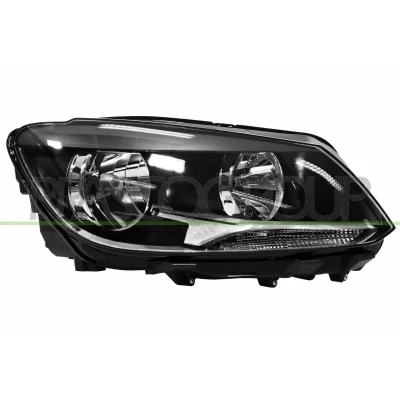 Imagem de PRASCO VG9064903 Farol Principal à direita H7, H15 com motor de regulação do alcance dos faróis VOLKSWAGEN: Caddy 3