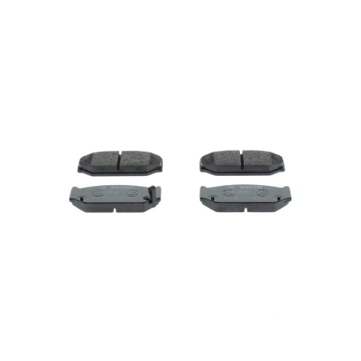 Imagem de BOSCH 0 986 495 308 Jogo de pastilhas para travão disco Baixo teor metálico com avisador sonoro desgaste instruções montagem