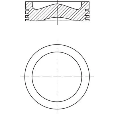 Imagem de Êmbolo MAHLE ORIGINAL 039 PI 00125 000
