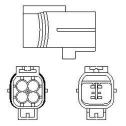 Imagem de MAGNETI MARELLI 466016355163 Sonda lambda com aquecimento 4