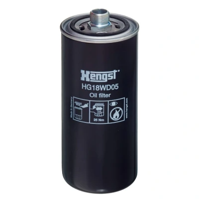 Imagem de Filtro hidráulico, caixa de velocidades automática HENGST FILTER HG18WD05