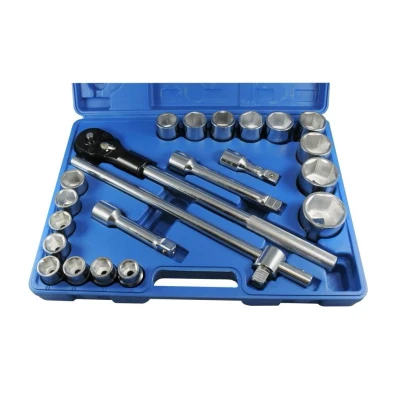 Imagem de ENERGY NE00299 Conjunto de soquete 22 Sextavado 3/4&quot; com roquete