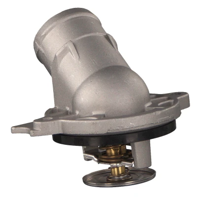 Imagem de FEBI BILSTEIN 102338 Termóstato, líquido de refrigeração 87 Alumínio, Metal com caixa MERCEDES BENZ: Classe S Sedan, C T modell, E Sedan