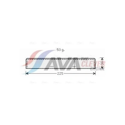 Imagem de PRASCO UVD125 Filtro Secador RENAULT: SCENIC 3, MEGANE 3 Grandtour, Coupe, ALFA ROMEO: 156 Sedan, 147, JAGUAR: S Type