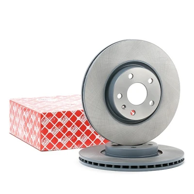 Imagem de FEBI BILSTEIN 24384 Disco de travão Eixo dianteiro 312 25 5 112 interior ventilado revestido VOLKSWAGEN: Passat B6 Variant, Tiguan I endado, norauto,