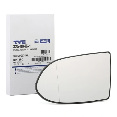 Imagem de TYC 325 0046 1 Vidro Espelho esquerda OPEL: Zafira A