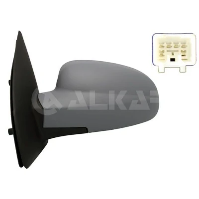 Imagem de Espelho retrovisor Alkar 6125451 esquerda com subcapa elétrico aquecível, convexo para veículo volante à CHEVROLET: Aveo / Kalos Sedan