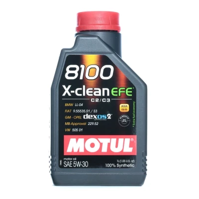 Imagem de Motul X CLEAN EFE 5W 30 1l Óleo do motor 107210 BMW: 3 Sedan, Touring, MERCEDES BENZ: Classe A, C E Sedan