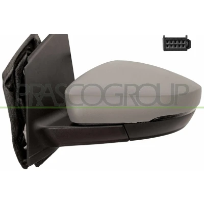 Imagem de Espelho retrovisor Prasco Premium VG0237146P esquerda com subcapa elétrico VOLKSWAGEN: Polo V Hatchback
