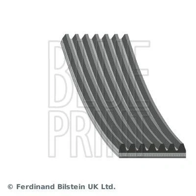 Imagem de BLUE PRINT AD07R1240 Correia trapezoidal estriada 1240 7 EPDM (borracha de etileno propileno dieno) RENAULT: Twingo 3