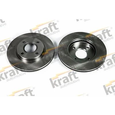 Imagem de KRAFT Disco de travão FORD: Focus Mk1 Hatchback, FIESTA 4, 5, MAZDA: 2 121 III Hatchback 258,0, 258mm 22,0mm 4 ventilado 6042200