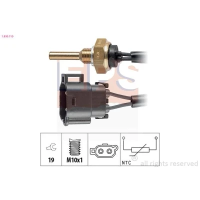 Imagem de EPS 1.830.110 Sensor da Temperatura do Líquido de Refrigeração Made in Italy OE Equivalent VOLVO: C70 I Cabrio, S40 I, V40 Carrinha