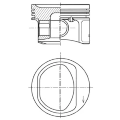 Imagem de Pistão KOLBENSCHMIDT 41754610